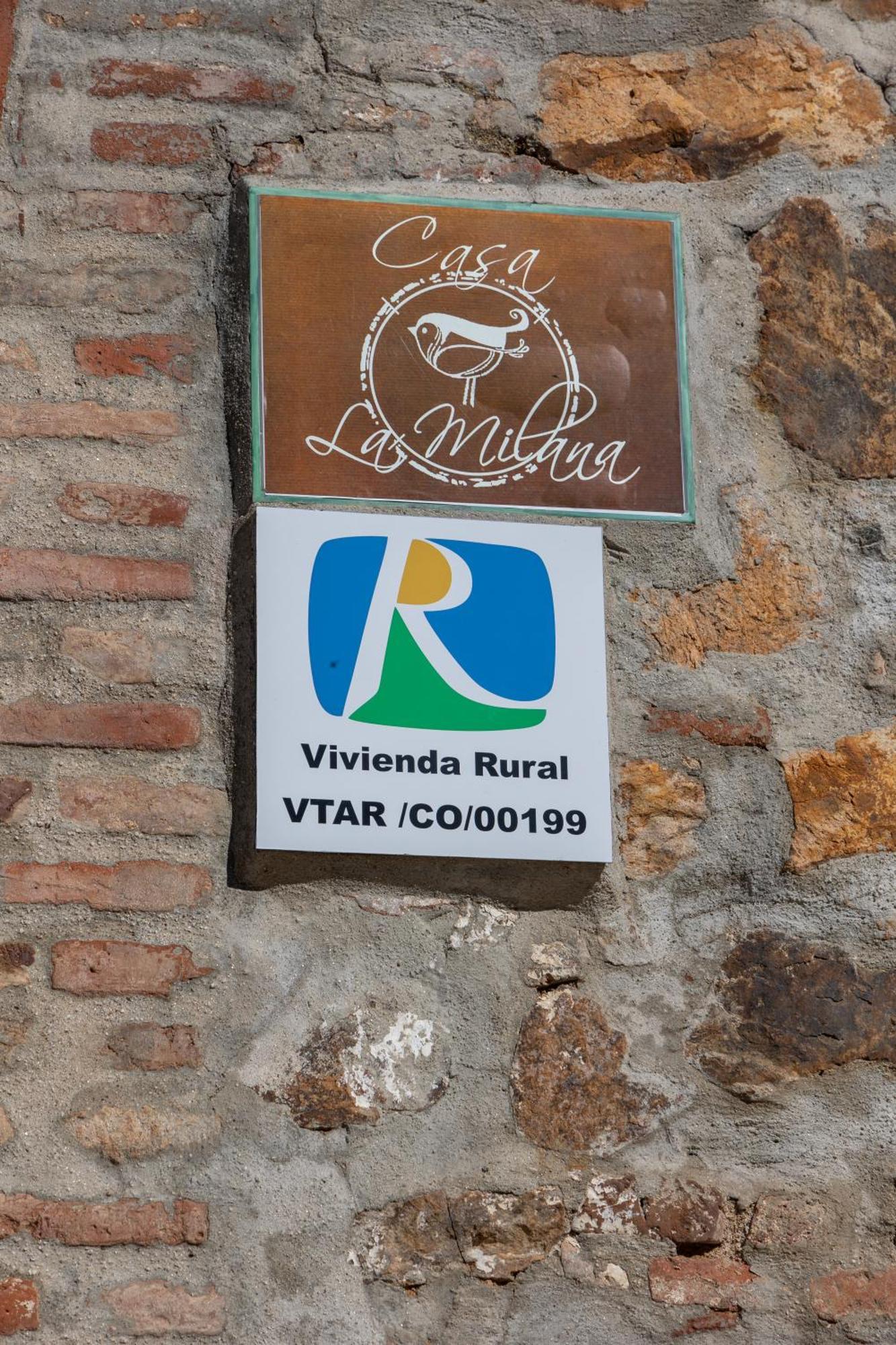Casa Rural La Milana Doña Rama Buitenkant foto